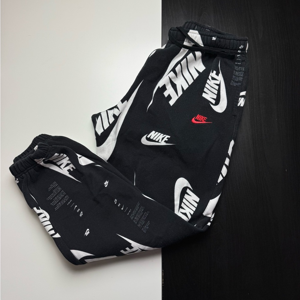 Nike Sportswear Club Fleece All Over Print Jogger Sweatpants Mens Size XL Nike